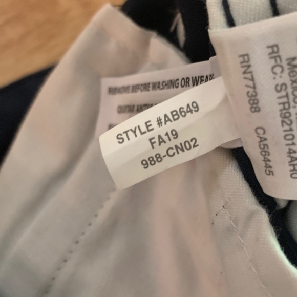 Vintage straight pant in polka-dot stretch chino - Picture 14 of 14